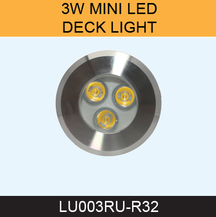 3W MINI LED DECK LIGHT