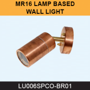 MR16 Copper wall light